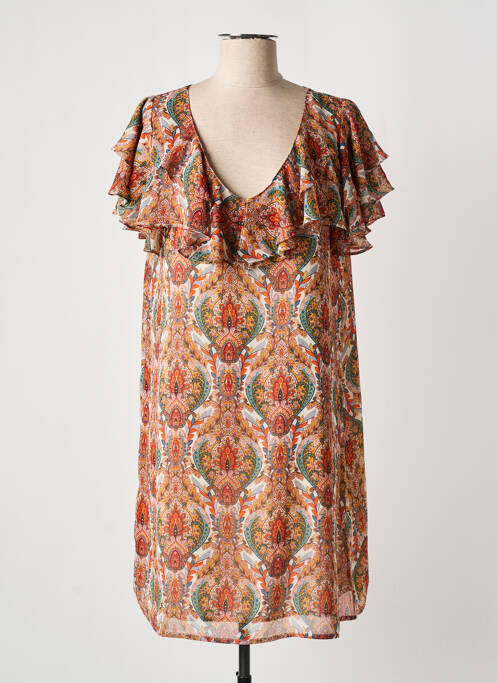 Rochie scurtă portocaliu MOLLY BRACKEN femeie