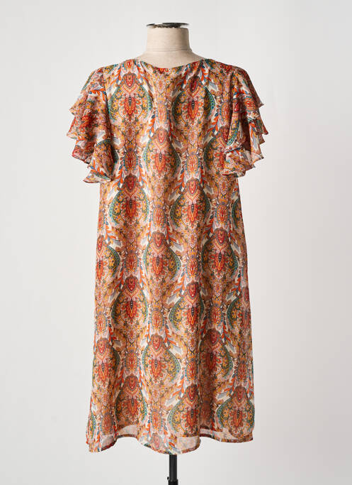 Rochie scurtă portocaliu MOLLY BRACKEN femeie