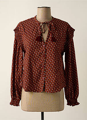 Cămașă maro PEPE JEANS femeie