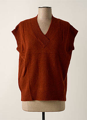 Pulover maro SIGNE NATURE femeie