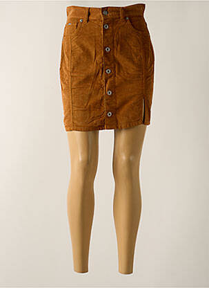 Fustă scurtă maro PEPE JEANS femeie