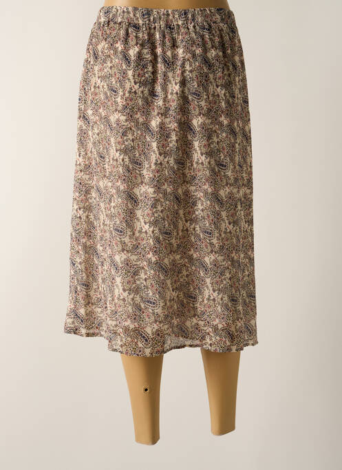 Fustă midi bej MOLLY BRACKEN femeie