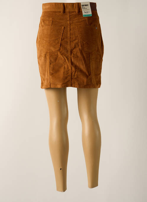 Fustă scurtă maro PEPE JEANS femeie