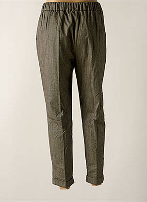 Pantalon slim talie elastică gri INDI & COLD femeie