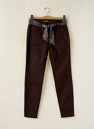 Pantalon slim buzunare maro FREEMAN T.PORTER femeie
