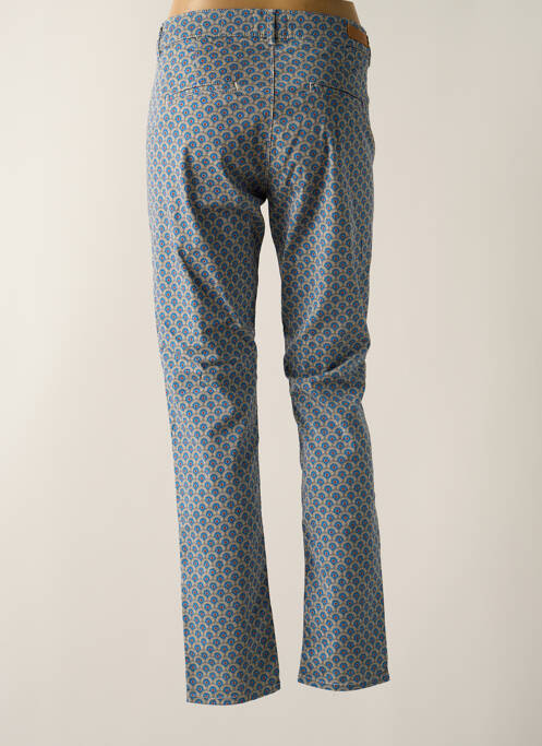 Pantalon slim albastru HAPPY femeie