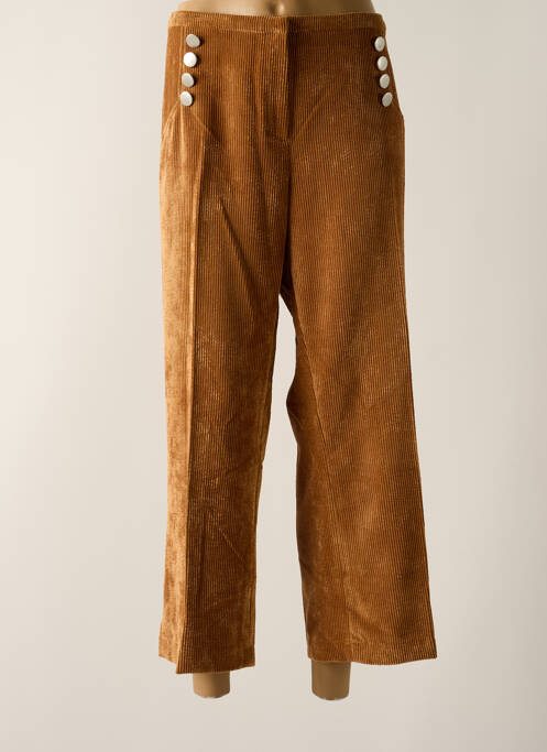 Pantalon 7/8 maro SIGNE NATURE femeie