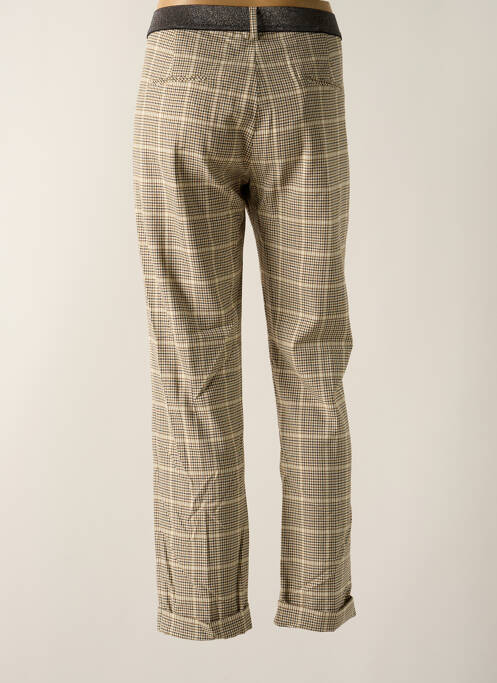 Pantalon slim bej SIGNE NATURE femeie