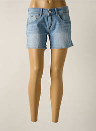 Șort țesătură denim albastru PEPE JEANS femeie