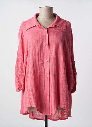 Tunică mâneci lungi roz KAKIE femeie