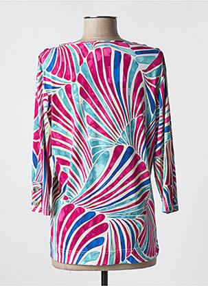 Tricou mâneci 3/4 mâneci 3/4 roz NIKI PARIS femme
