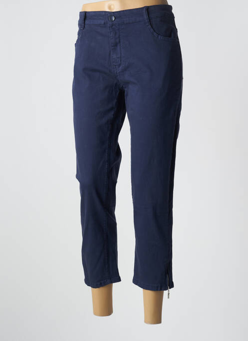 Pantalon 7/8 albastru KALISSON femeie