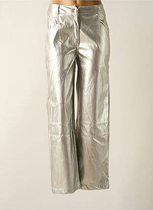 Pantalon drept argintiu SEASON femeie