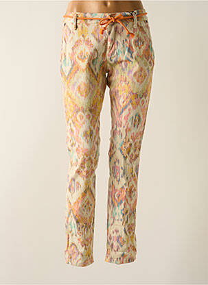 Pantalon chino talie joasă talie joasă bej PLEASE femeie