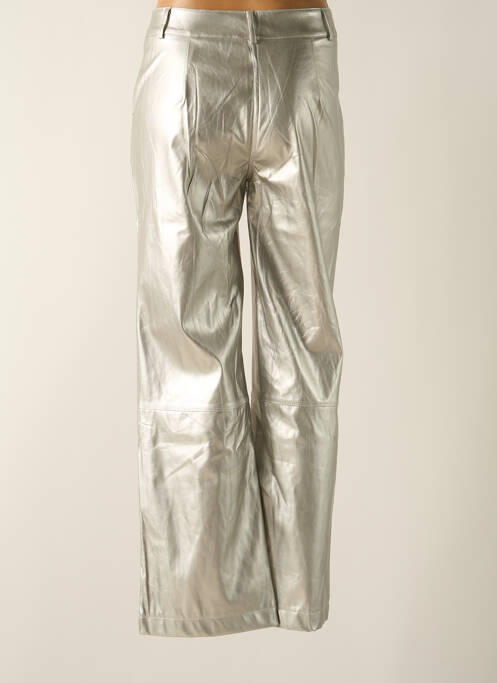 Pantalon drept argintiu SEASON femeie