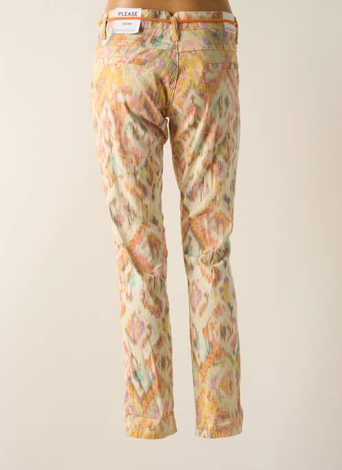 Pantalon chino bej PLEASE femeie