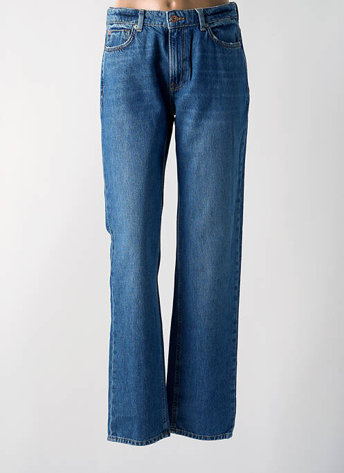 Blugi cu croială dreaptă albastru ONLY femeie