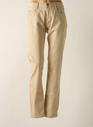 Pantalon slim bej CREAM femeie