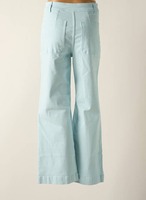 Blugi cu croială evazată albastru F.A.M. femeie