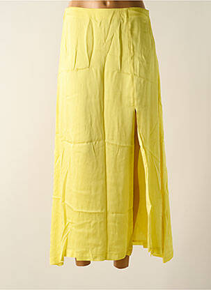 Fustă midi galben LE SUN femeie