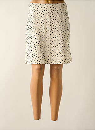 Fustă scurtă bej ICHI femeie