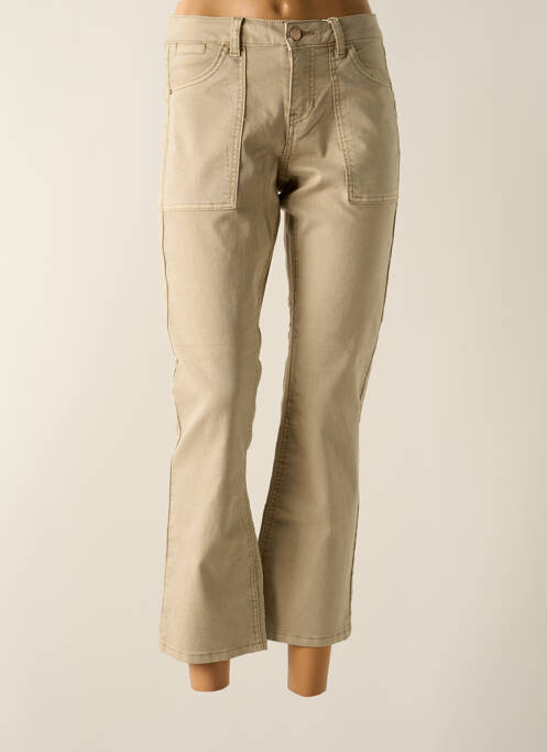 Pantalon 7/8 bej CREAM femeie