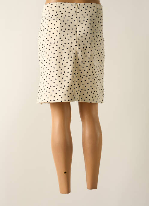 Fustă scurtă bej ICHI femeie