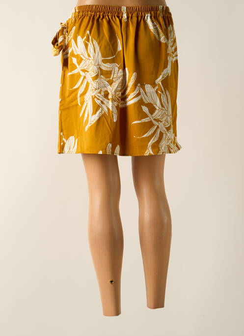 Fustă scurtă galben AWARE femeie