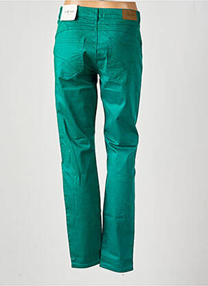 Pantalon slim elasticitate mărime normală verde CREAM femeie
