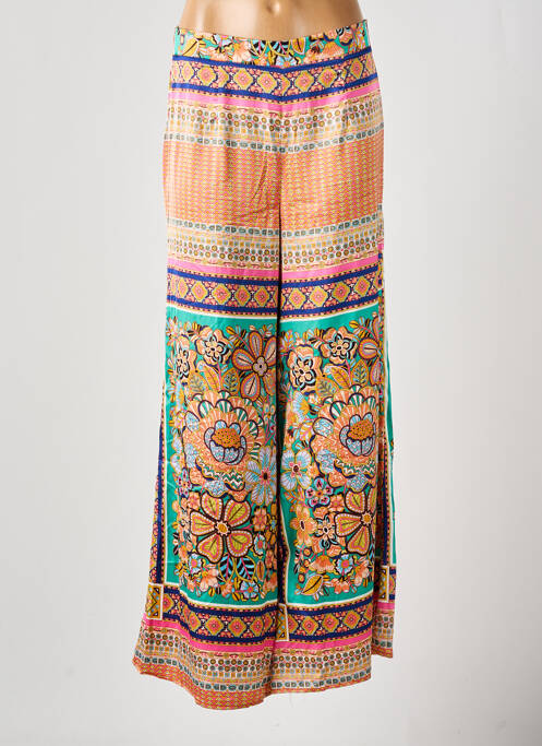 Pantalon larg croială fluidă mărime normală portocaliu MOLLY BRACKEN femme