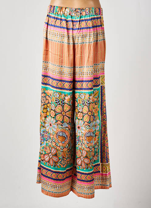 Pantalon larg croială fluidă mărime normală portocaliu MOLLY BRACKEN femme