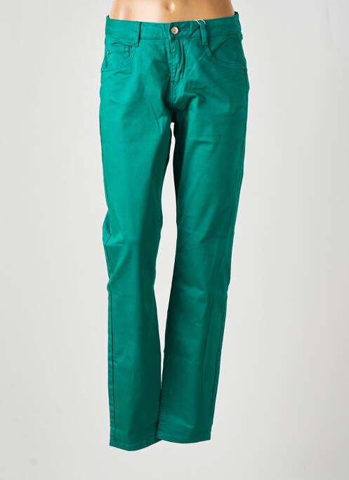 Pantalon slim verde CREAM femeie