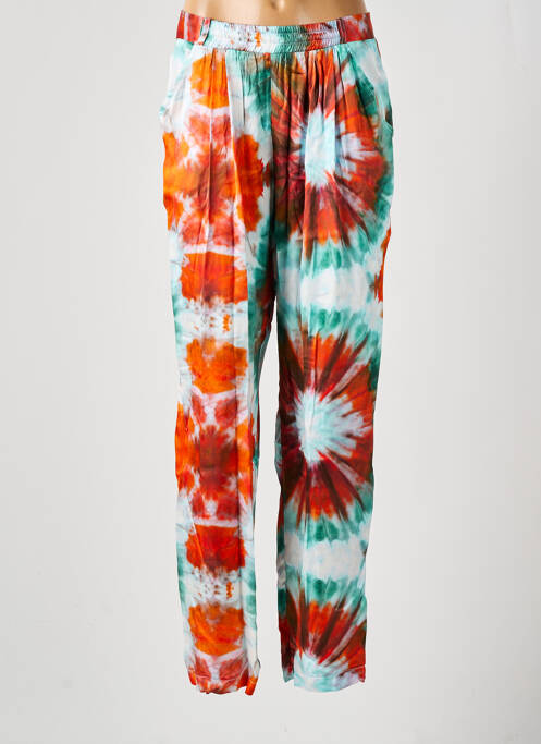 Pantalon slim portocaliu LA PETITE FRANCAISE femeie