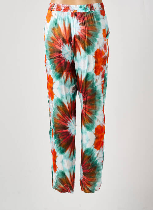 Pantalon slim portocaliu LA PETITE FRANCAISE femeie