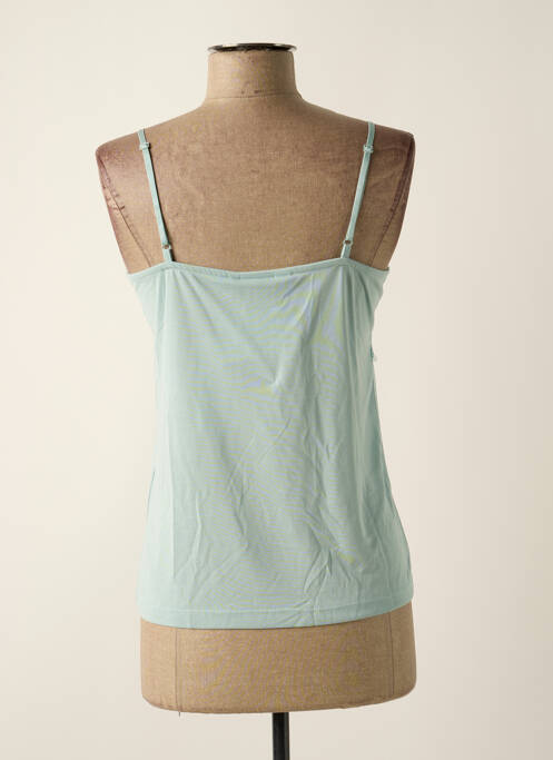 Top albastru ICHI femeie