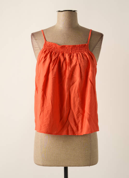 Top portocaliu CREAM femeie