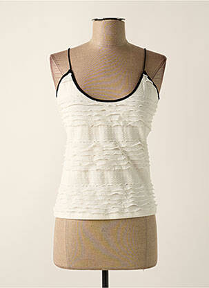 Top alb FRACOMINA femeie