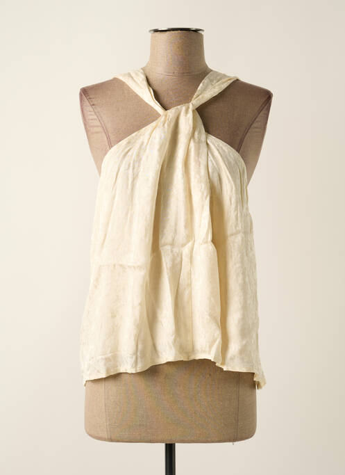 Top bej GRACE & MILA femeie