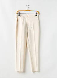 Pantalon slim buzunare bej FRACOMINA femeie