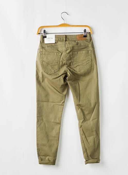 Pantalon slim verde CREAM femeie