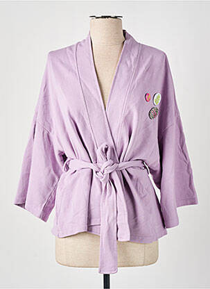Jachete casual buzunare violet ONE TEE femeie