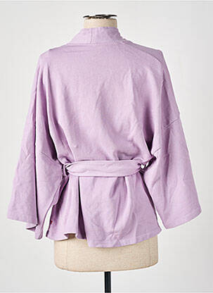 Jachete casual buzunare violet ONE TEE femeie