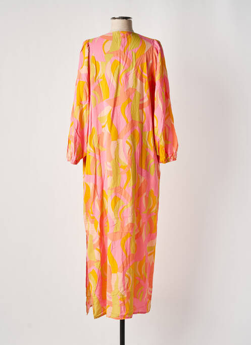 Rochie lungă roz GRACE & MILA femeie