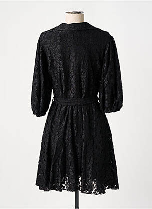 Rochie scurtă mâneci 3/4 mâneci 3/4 negru HOLLY & JOEY femeie