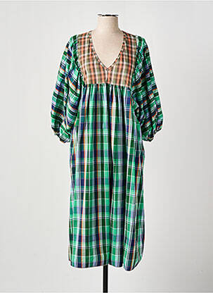 Rochie lungă verde THE CORNER femeie