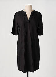 Rochie scurtă mâneci scurte mâneci scurte negru ICHI femme