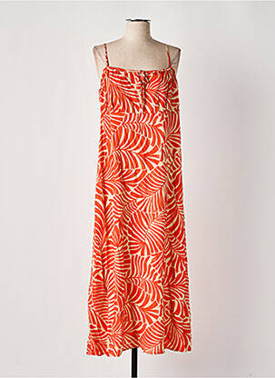 Rochie lungă portocaliu ONLY femeie