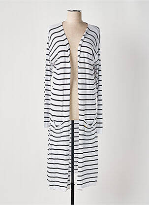 Vestă cu mâneci lungi alb LTB femeie