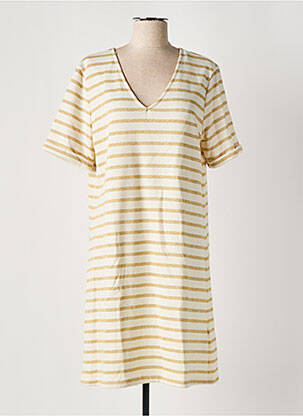 Rochie midi auriu PIECES femeie