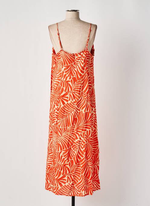 Rochie lungă portocaliu ONLY femeie